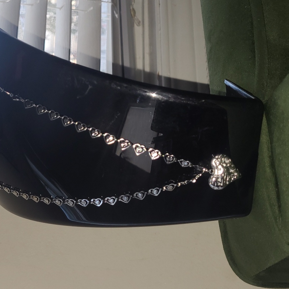 Stainless Steel Silver Heart Necklace - Picture 6 of 7